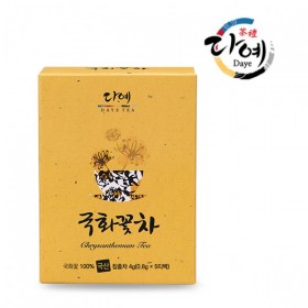 다예 국화차 100%국산원료 8티백 사각 티백차