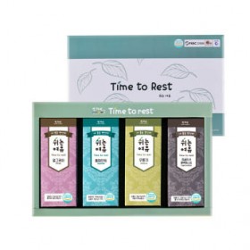 찻잎4형제 삼각 티백차 선물세트